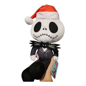 Jack Skellington Santa Plush – The Nightmare Before Christmas Disney Holiday